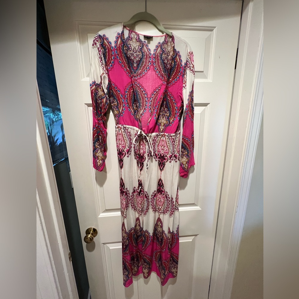 Coco + Carmen Pink Cover Up